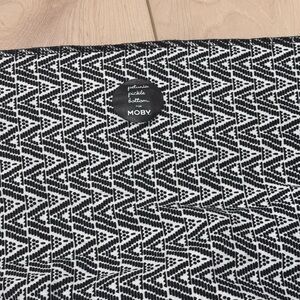 Petunia Pickle Bottom x Moby Black and White Patterned Wrap